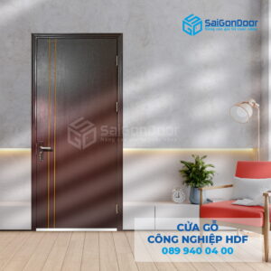 Cửa Gỗ HDF P1R2-C13-SGD