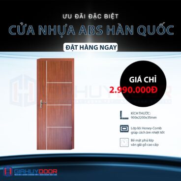 CỬA NHỰA GIAHUYDOOR – NÉT HIỆN ĐẠI CHO KHÔNG GIAN SỐNG