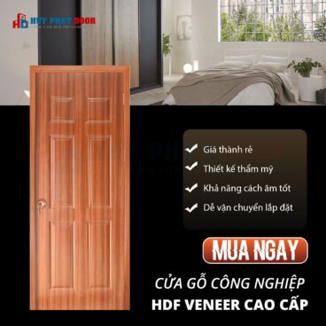 BÁO GIÁ CỬA GỖ CÔNG NGHIỆP HUYPHATDOOR CHẤT LƯỢNG - UY TÍN